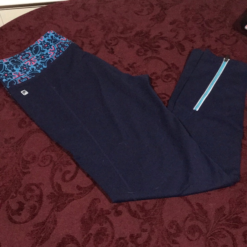 Fabletics zipper leggings